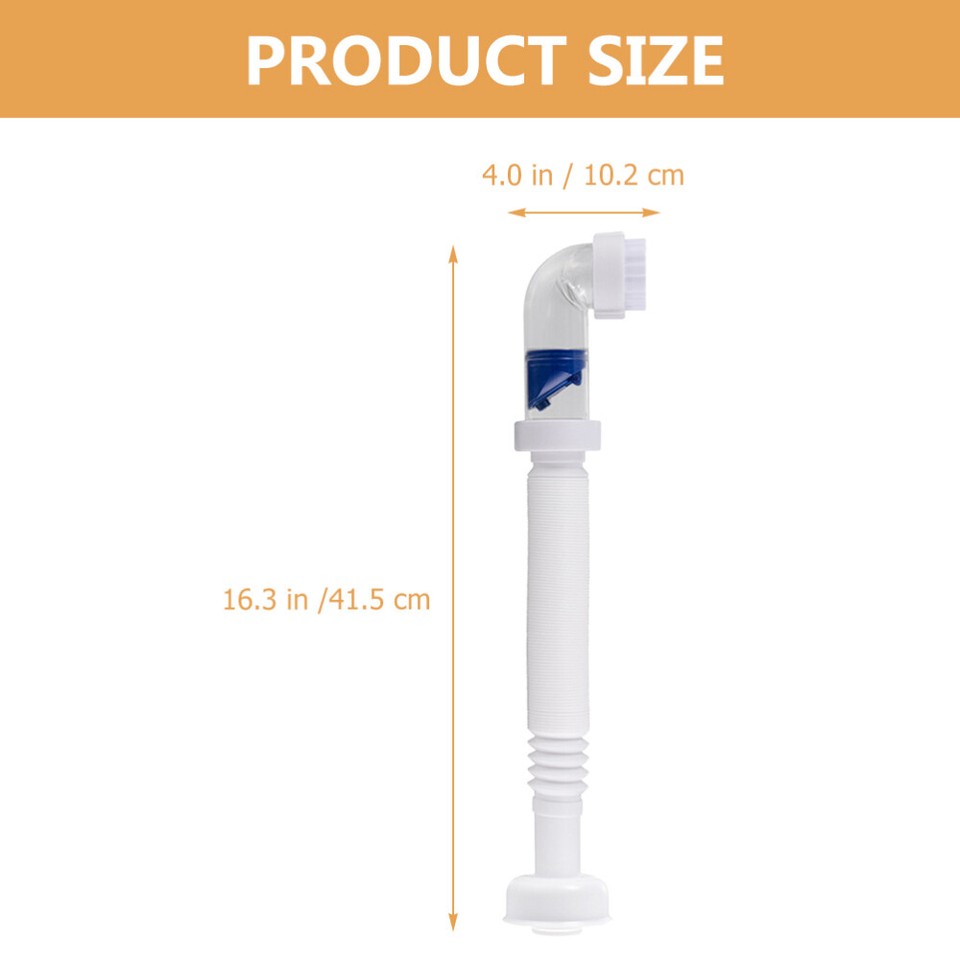 Kitchen Sink Replacement Drain Flexible Pipe P Wash Basin eBay