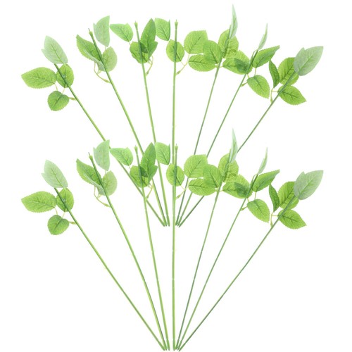 30 Pcs Rose Stems for Crafts Bouquet Holder Festival Flowers Love Bride - Bild 11 von 12