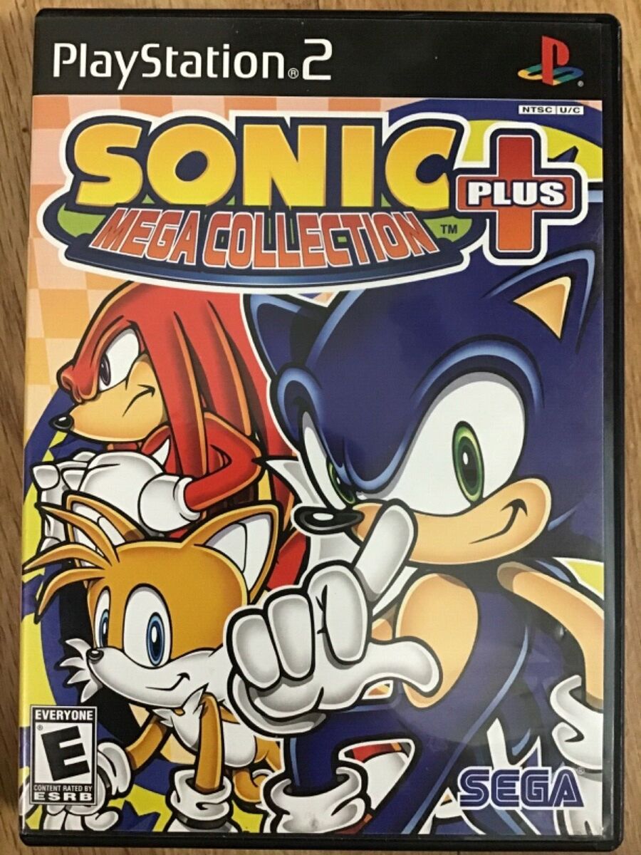 Sonic games (PlayStation 2) PS2 TESTED