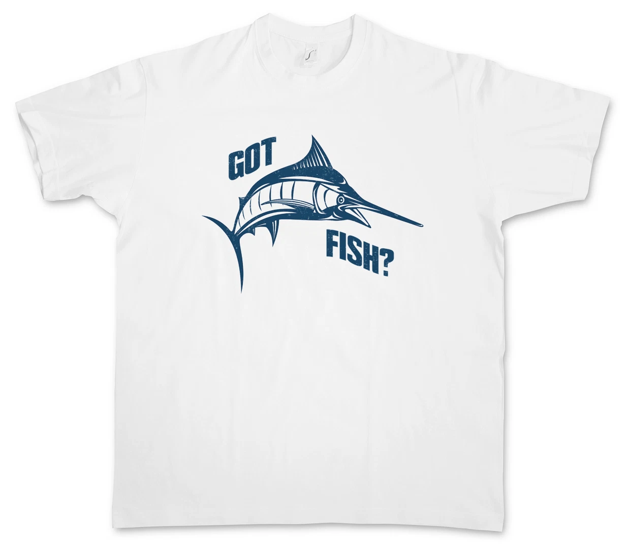 GOT FISH? T-SHIRT Fishing Fisher Rod Pole Bone Hunting River Sea and Line
