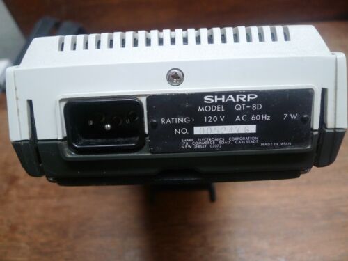 Calculadora Sharp QT-8D 1969 ITRON DISPLAY VINTAGE FUNCIONA PERFECTAMENTE - Imagen 11 de 12