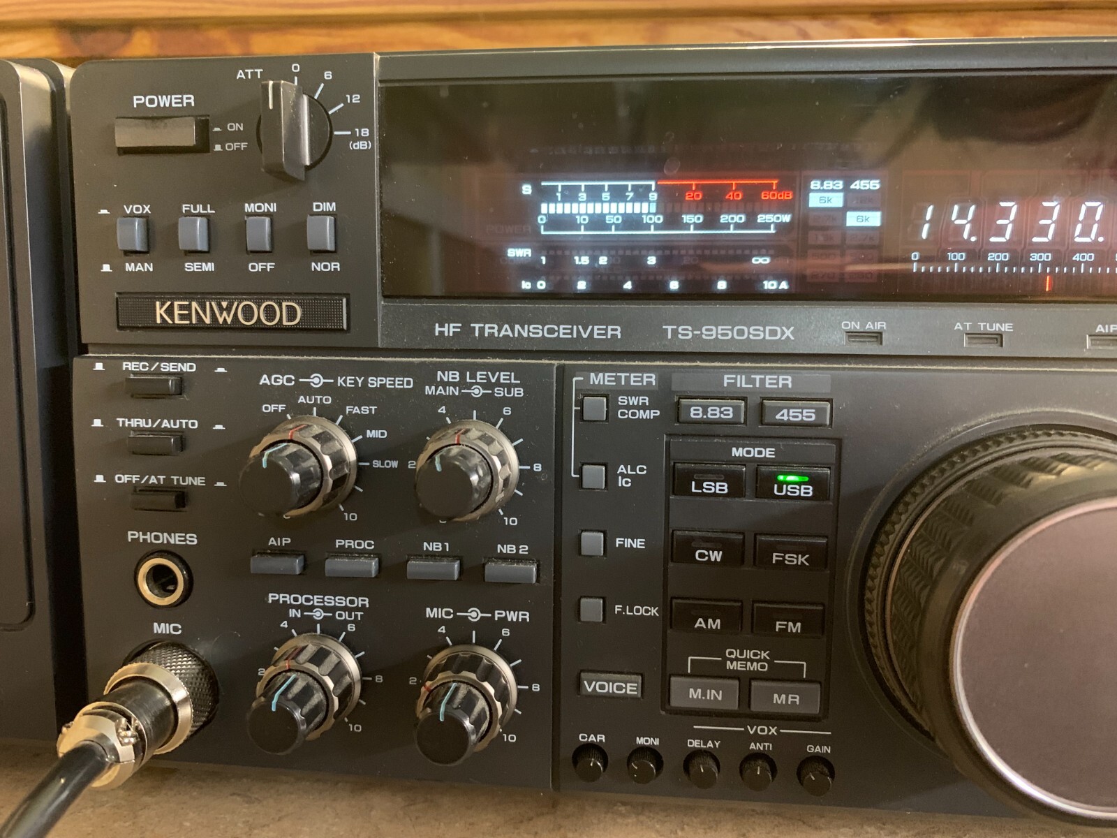 Kenwood TS950SDX HF Base Station Transceiver eBay
