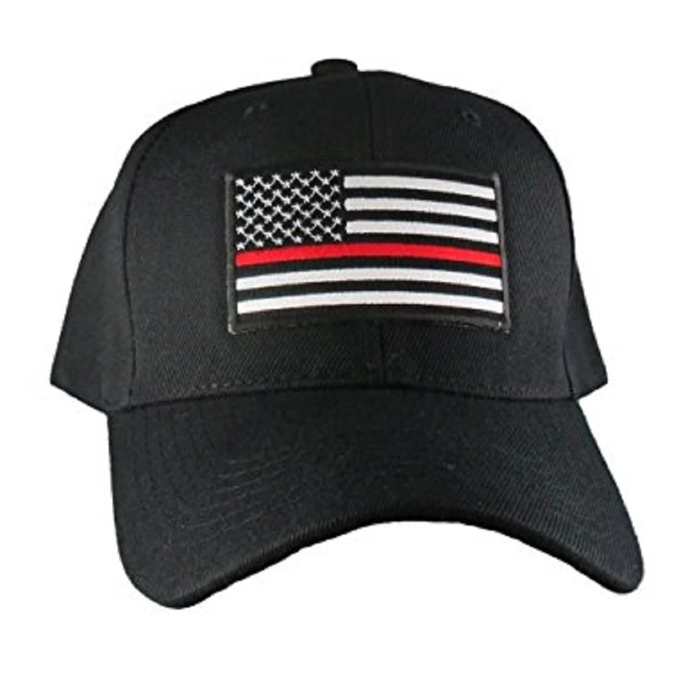 Lot of 6 Thin Red Line USA Fire Department American Black Embroidered Cap Hat
Opens in a new window 
