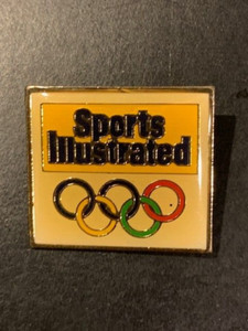 Sports Illustrated Olympic Lapel Pin Collectible Souvenir Pinback