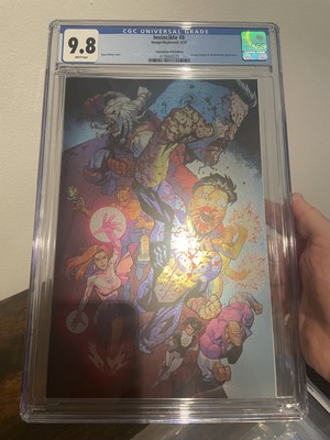 INVINCIBLE #8 2022 SDCC Ryan Ottley Virgin Foil CGC 9.8 1st Shadow Dragon KEY