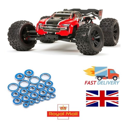 Arrma Kraton BLX, EXB, 6s 22 Sealed Bearings Upgrade Kit RC Car Truck