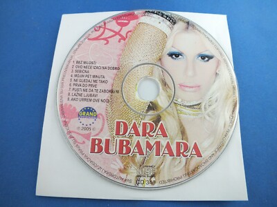 DARA BUBAMARA CD Bez milosti Narodna Folk 2005 Mojih pet minuta Lazne Ljubavi