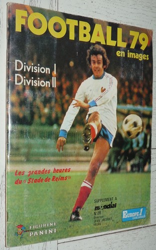 ALBUM IMAGES PANINI - FOOTBALL 85 - avec supplément euro - manque 1