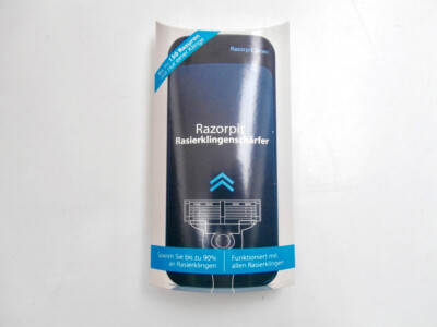 Rasierklingenschärfer RAZORPIT Klingenschärfer Shaving Blade Sharpener!