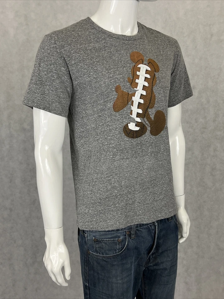 Disney Mickey Mouse Niño’s Gris Fútbol Manga Corta Camiseta X-Grande Foto 4 de 4