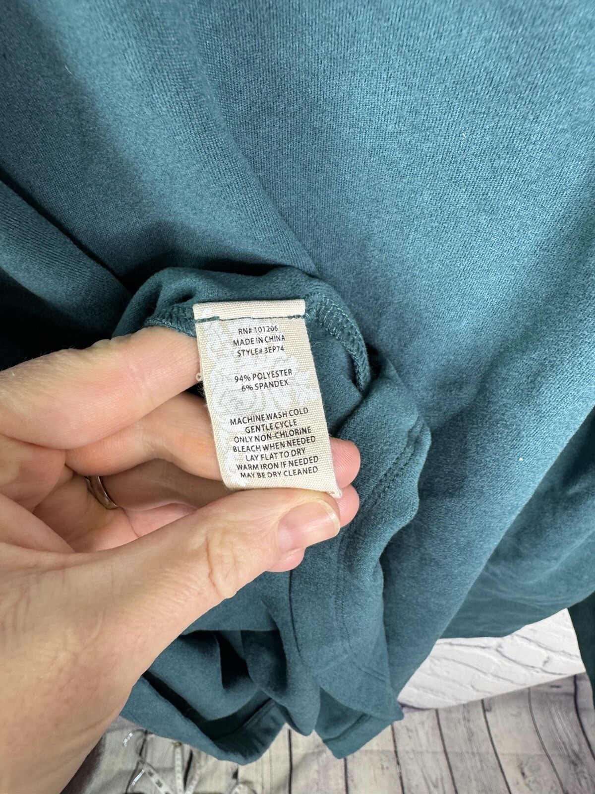 Soft Surroundings Basic Longsleeve Pullover Super… - image 7