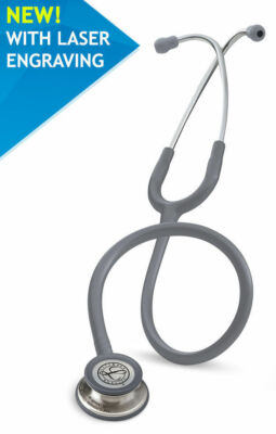 3M Littmann Classic III Stethoscope Grey 5621 - FREE Laser