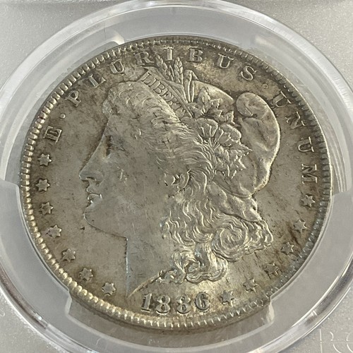 1886 $1 Morgan Silver Dollar PCGS MS64 Very Light Toning Gnumismatist GnuCoins - Picture 2 of 5