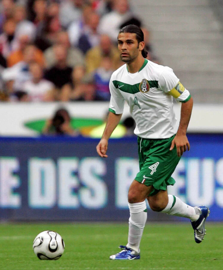 Mexico National Team Away - World Cup 2006 - R. Marquez # 4 - LARGE (USA-Medium)