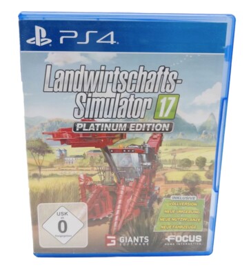 Landwirtschafts-Simulator 17   Platinum Edition - [PS4| Game Zustand gut