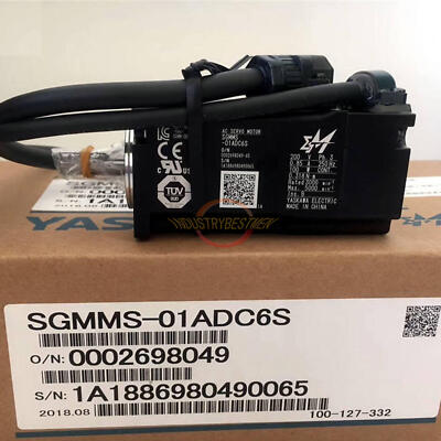 ONE NEW YASKAWA AC SERVO MOTOR SGMMS-01ADC6S SGMMS01ADC6S