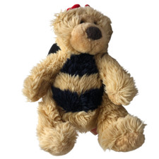 Russ Berrie Breezy Teddy Bear Bumble Bee Stuffed Plush Animal Wings 10 inch 259