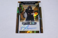 Xavier Restrepo 2025 Leaf Optichrome Gold Lava 1/1 AUTO - Item #3361