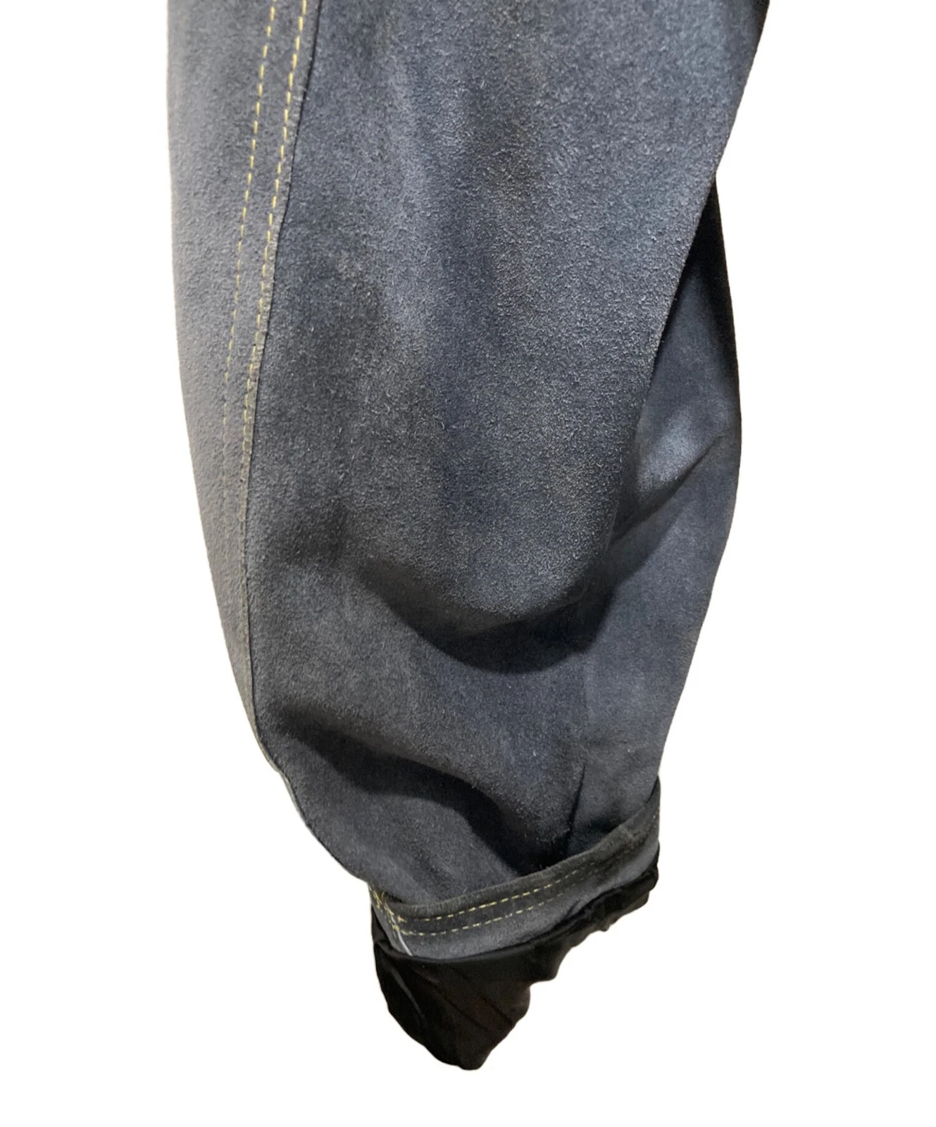 Buckboard Suede Leather Jacket Men's Size 48 Blue image 6