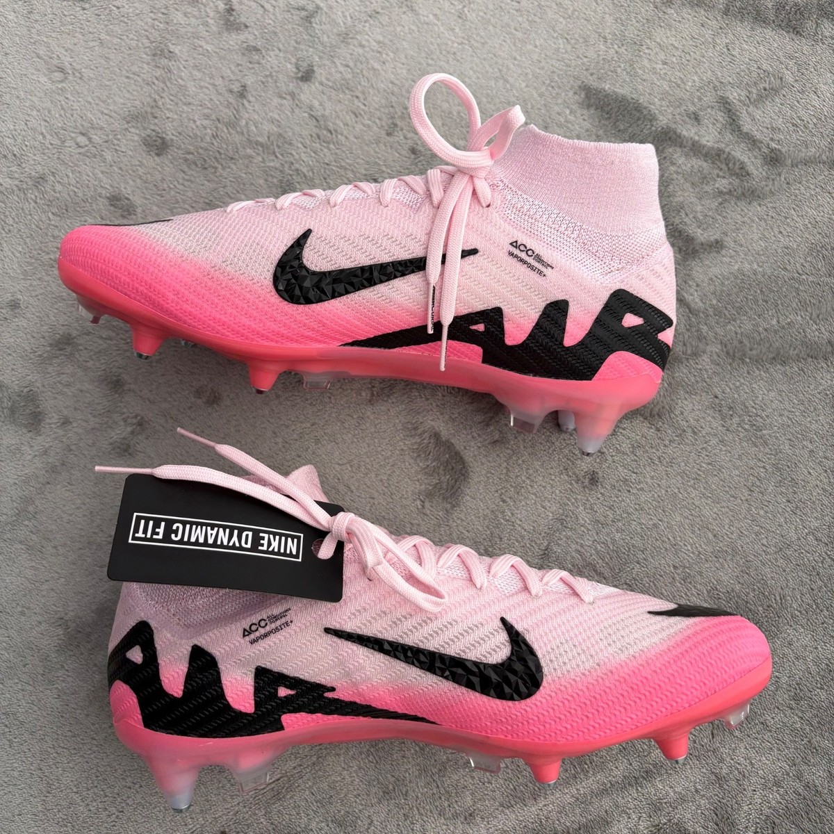 Nike Zoom Mercurial Superfly 9 Elite SG Pro AC Men's 7 'Pink