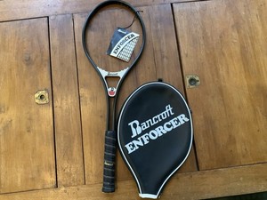 Vintage Bancroft Enforcer Tennis Racquet NOS W/cover