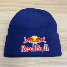 BRAND NEW Embroidered Red Bull Energy Drink Beanie 4 Colors