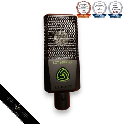 Lewitt LCT-240 PRO Kondensator Mikrofon Schwarz LCT240PRO BLK LCT pro...