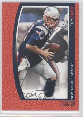 2009 Topps Unique Red Premier 638/799 Tom Brady #50 0e2