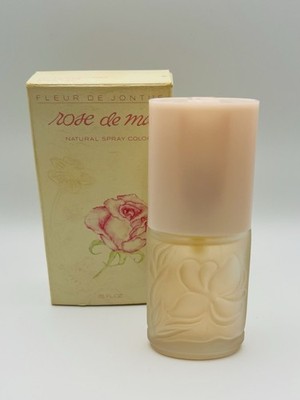 Vintage Revlon Rose de Mai .75 oz Spray Cologne Fleur de Jontue w/ Box