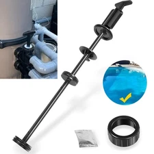 For Pentair 263055 Push Pull Valve Piston Shaft Assembly With Handle Replacement