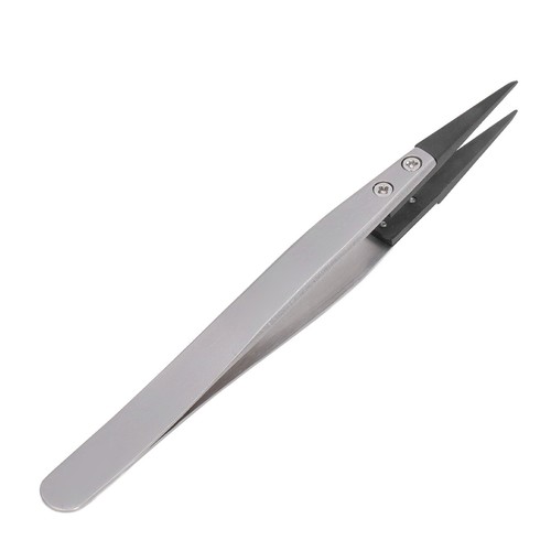 Pointed Tip Tweezers Anti Static High Hardness Carbon Fiber Tweezers Tool Part - Picture 19 of 23