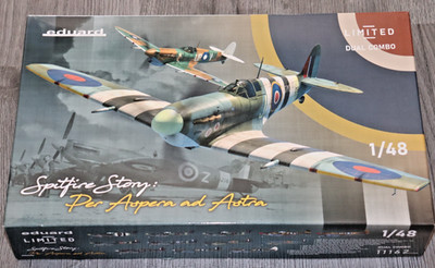 EDUARD 11162 SPITFIRE STORY:  PER ASPERA AD ASTRA DUAL COMBO LIMITED  1:48