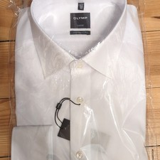 Olymp Luxor Modern Fit Herrenhemd Weiß Grö�...