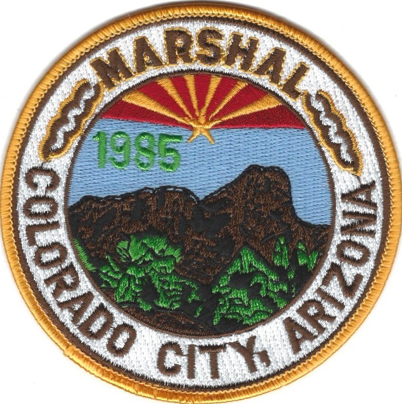 ARIZONA - Colorado City Marshal patch - 1985