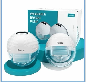 PARUU P10 Pompe mammaire à l'usure 2-Pack Valves en silicone & Flanges neufs