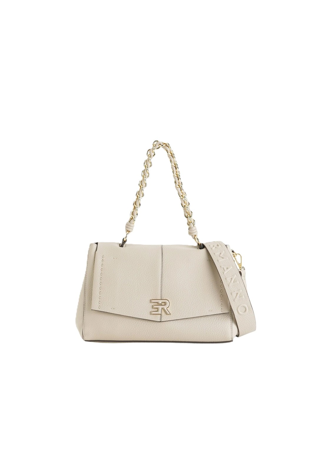 Borsa da spalla Ermanno Firenze Eba AW25 12402027 light sand