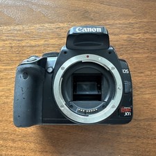 Canon EOS Rebel XTI DSLR Camera Body, Black AS-IS/Parts