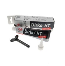 Produktbild - DIRKO HT Dichtmasse ELRING 70ml schwarz bis 315° Silikon Motor Ölwanne Getriebe