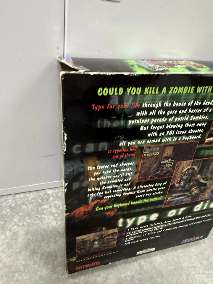 The Typing Of The Dead Sega Big Box (Windows 95/98/Me, PC CD-ROM) PC (Brand New) - Image 3 of 4