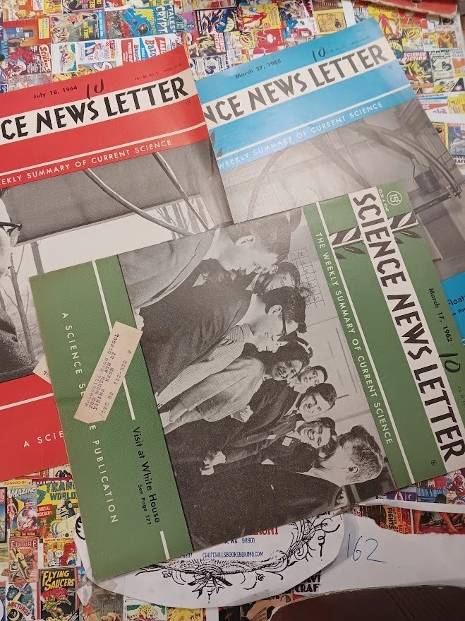 Nine 1960s Science News Letter Magazines - Image 3 of 4