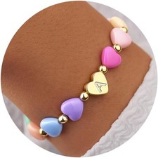 Trendy Personalized Initial Bracelet for Women and Girls - Hypoallergenic Design