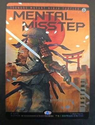 Mental Misstep (2373) Secret Lair Drop MTG Foil Near Mint 