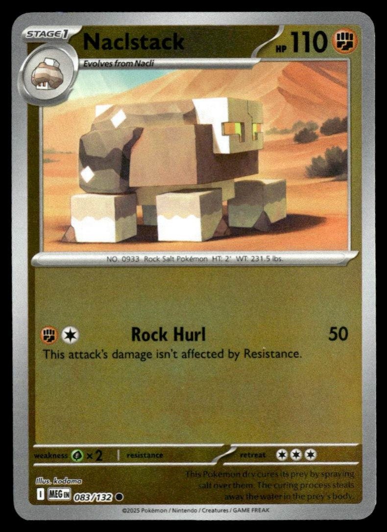 ME01: Mega Evolution #083/132 Naclstack