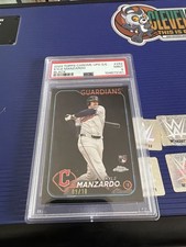 2024 Topps Chrome Update Series- Kyle Manzardo Black Cracked Ice /10