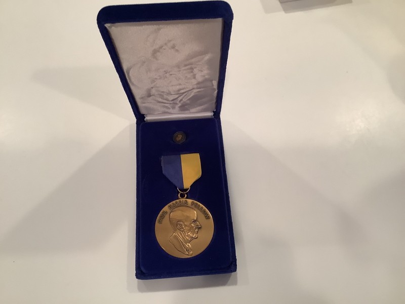 Rotary Club Paul Harris Fellow Medal And Tie Pin, New In Box, Vintage, Pristine
