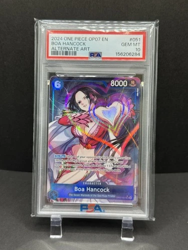 Boa Hancock - One Piece 500 Years In The Future OP07-051 PSA 10 Waifu