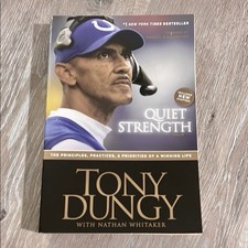 Quiet Strength by Tony Dungy Paperback Book Fast Shipping