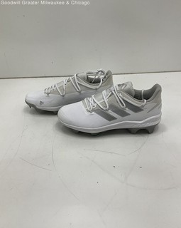 NWT Adidas Men's White Baseball Cleats Size 10.5