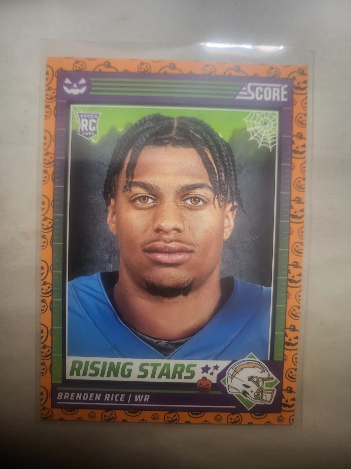 Brenden Rice Panini Score-A-Treat Rising Stars #6 Trick or Treat