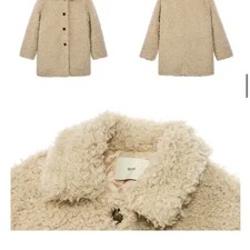 Soir Teddy Bear Long Coat for Women